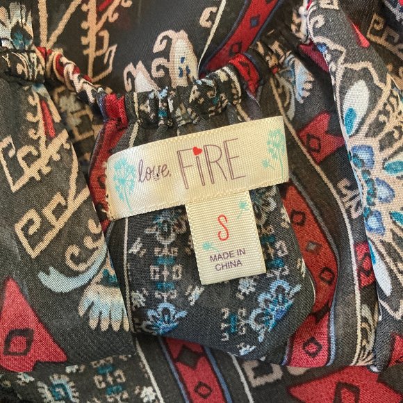 BOHO Bohemian Strappy Top | S - Picture 3 of 4